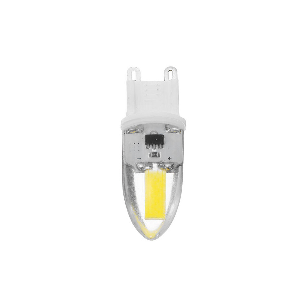 (Warm White, 110V) G9 1.8W Dimmable COB1505 180LM Warm White Pure White LED Light Bulb AC110V AC220V