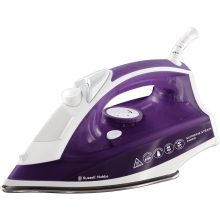 Russell Hobbs Supreme Steam Iron, Powerful vertical steam function, Non-stick stainless steel soleplate, Easy fill 300m