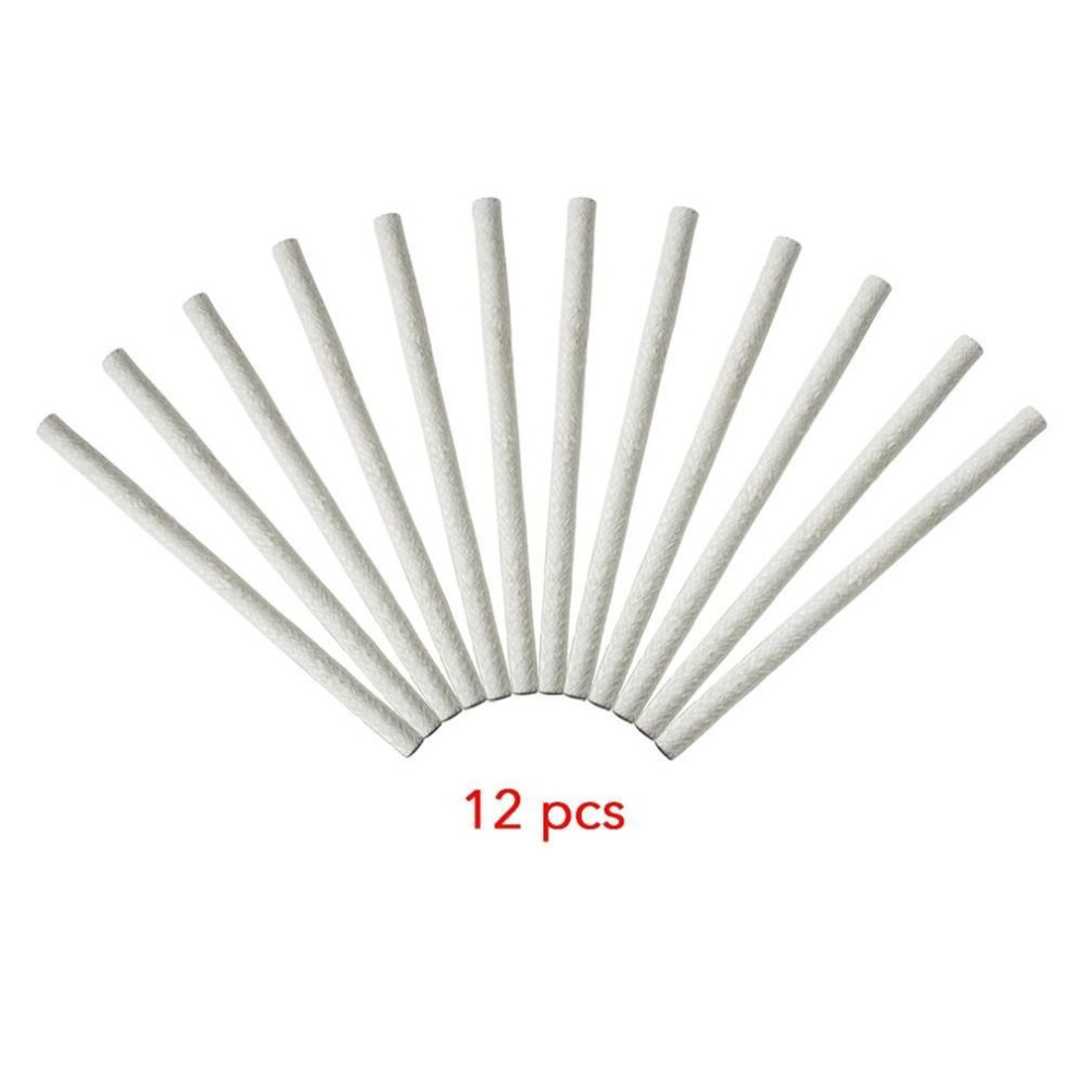 12pcs Replacement Fiberglass Tiki Wick for Wine Bottle Tiki Torches,Patio Lighting,Garden Light