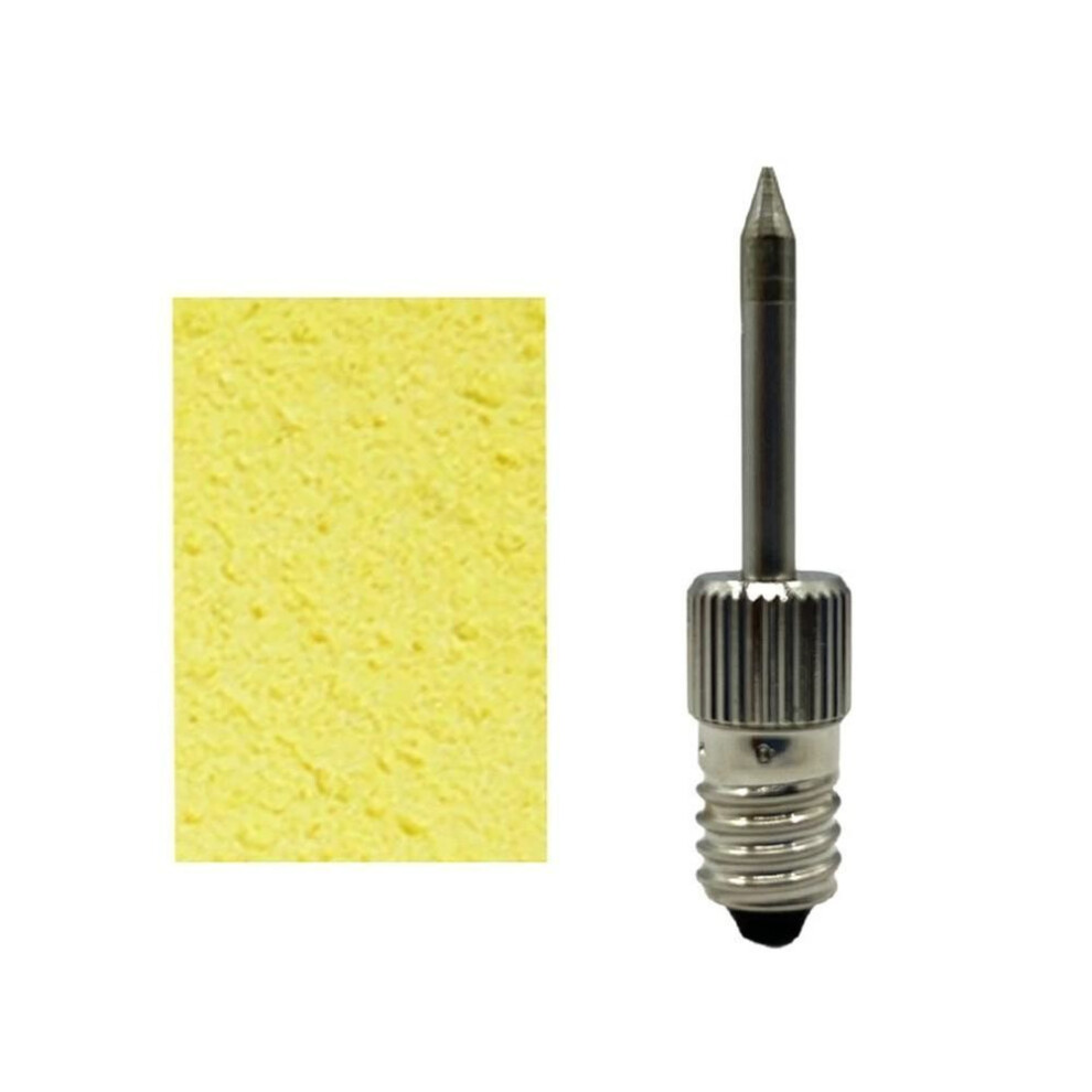 (B) Brand New Soldering Iron Tip Set Welding Tools 2pcs Set Portable Silver