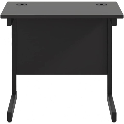 Office Hippo Heavy Duty Rectangular Cantilever Office Desk, Home Office Desk Office Table Integrated Cable Ports Pc Desk For Office Or Home 5 Yr Wty White Framewhite Top 80cm X 80cm Medium  495644954