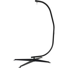 CASART Hammock Chair Stand, C-shaped Hanging Swing Chair Stand, Solid
