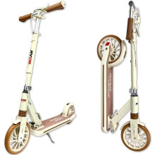 Folding Adult Scooter Big Wheels Suspension Non Electric Commuter Kick Push Dual