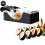 pcs Japanese Sushi Roll Maker Rice Ball Mold Non-stick 1
