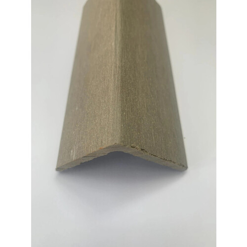 (Edge Trim x 5) Composite Edge Ash Grey Finishing Trims Durable Decking Solution