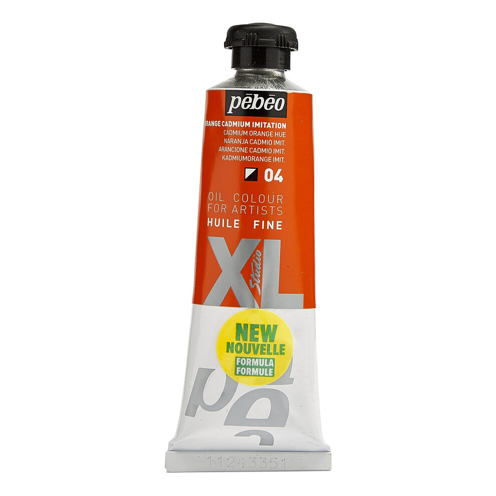 PéBéO - Fine Xl Oil 37 Ml - Pittura A Olio Imitazione Cadmio Arancione - Pittura Ad Olio PéBéO - Imitazione Di Cadmio Arancione 37 Ml-image