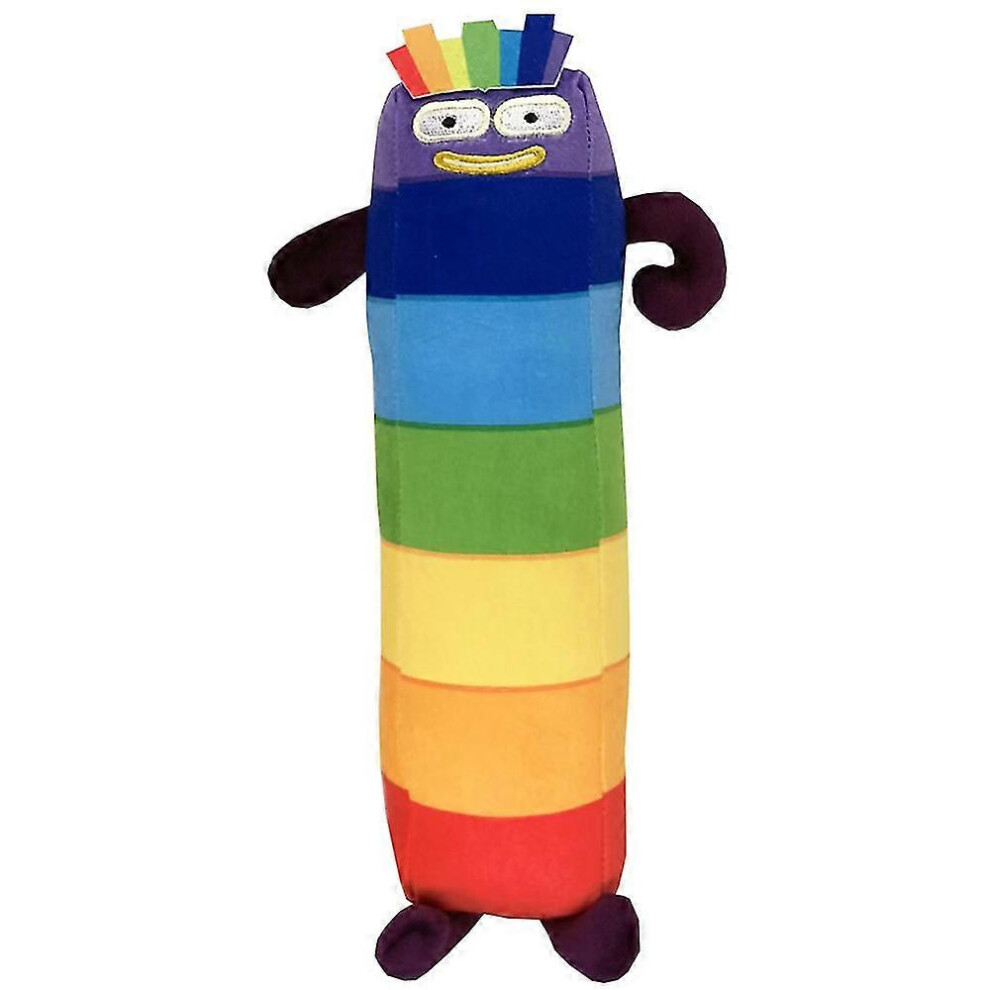 (7) Cartoon Numberblocks Soft Plush Doll Throw Pillow Early Educational Stuffed Toys For Baby
