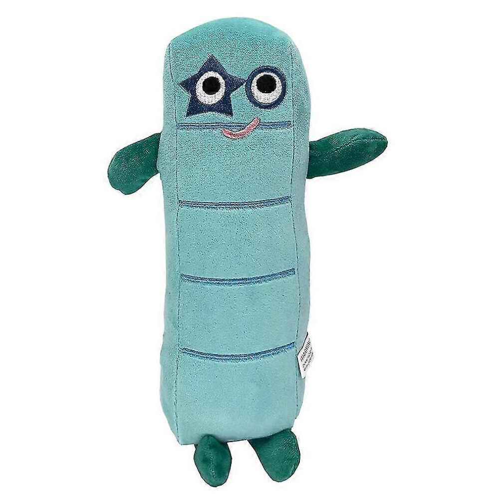 (5) Cartoon Numberblocks Soft Plush Doll Throw Pillow Early Educational Stuffed Toys For Baby