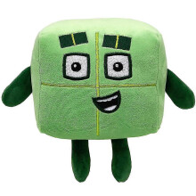(4) Cartoon Numberblocks Soft Plush Doll Throw Pillow Early Educational Stuffed Toys For Baby