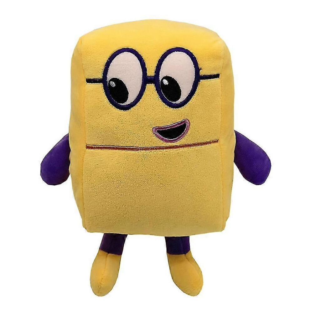 (2) Cartoon Numberblocks Soft Plush Doll Throw Pillow Early Educational Stuffed Toys For Baby