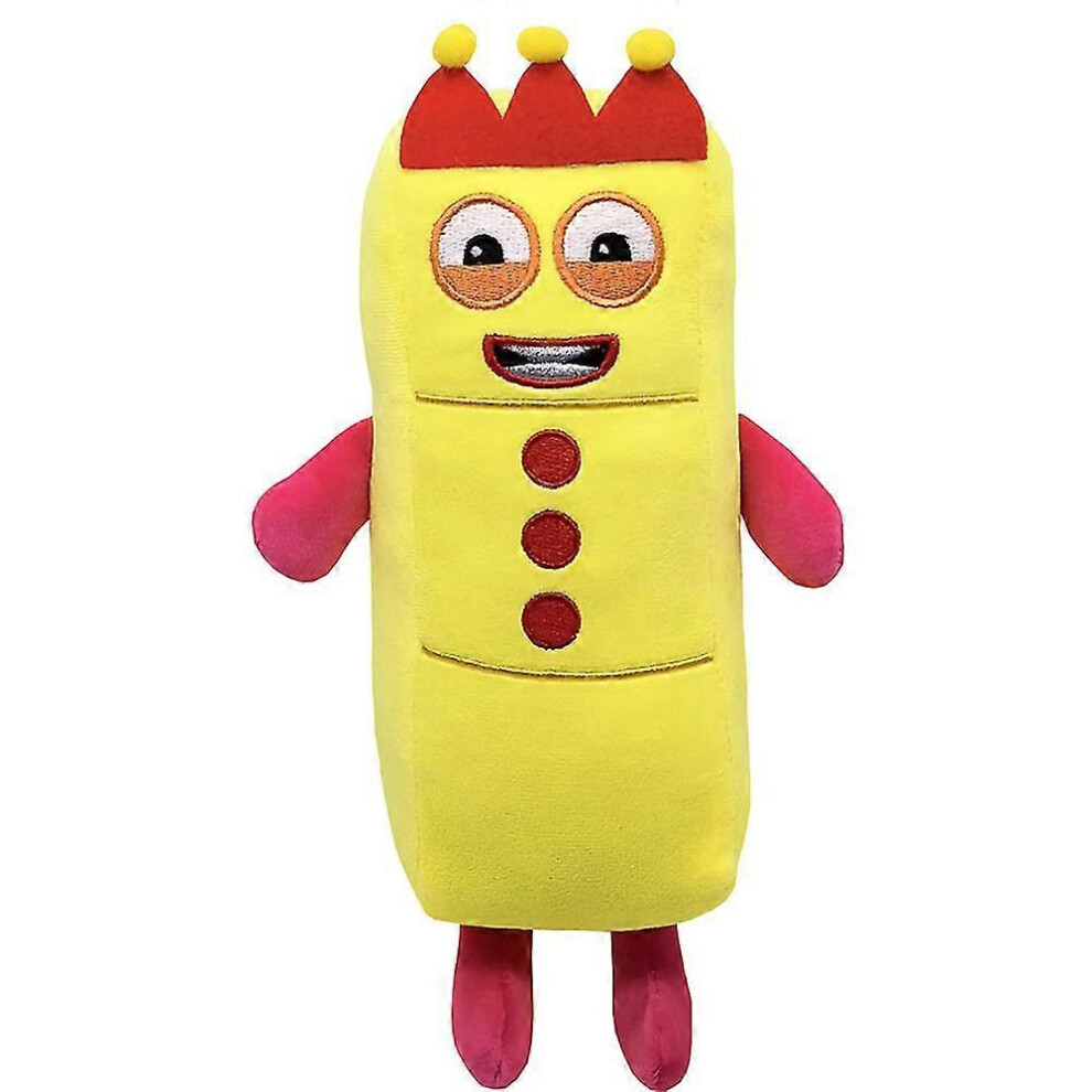 (3) Cartoon Numberblocks Soft Plush Doll Throw Pillow Early Educational Stuffed Toys For Baby-image-OPC-PGM6MBF-NEW