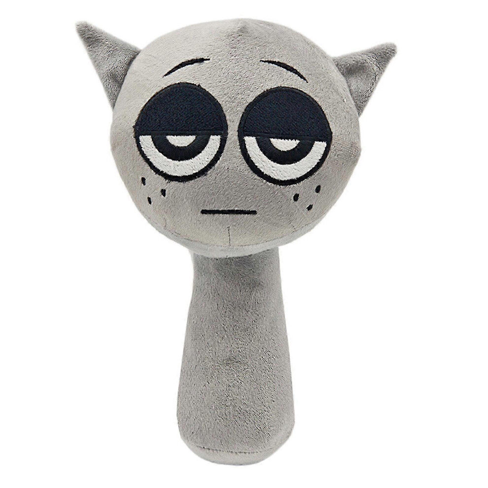 (Grey) Cute Sprunki Plushies For Kids Adorable Animal Stuffed Doll For Kids Adult Grey