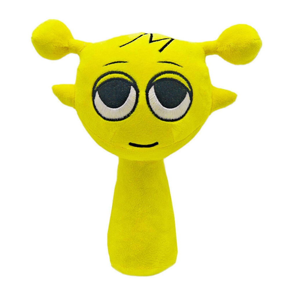 (Yellow) Cute Sprunki Plushies For Kids Adorable Animal Stuffed Doll For Kids Adult Yellow