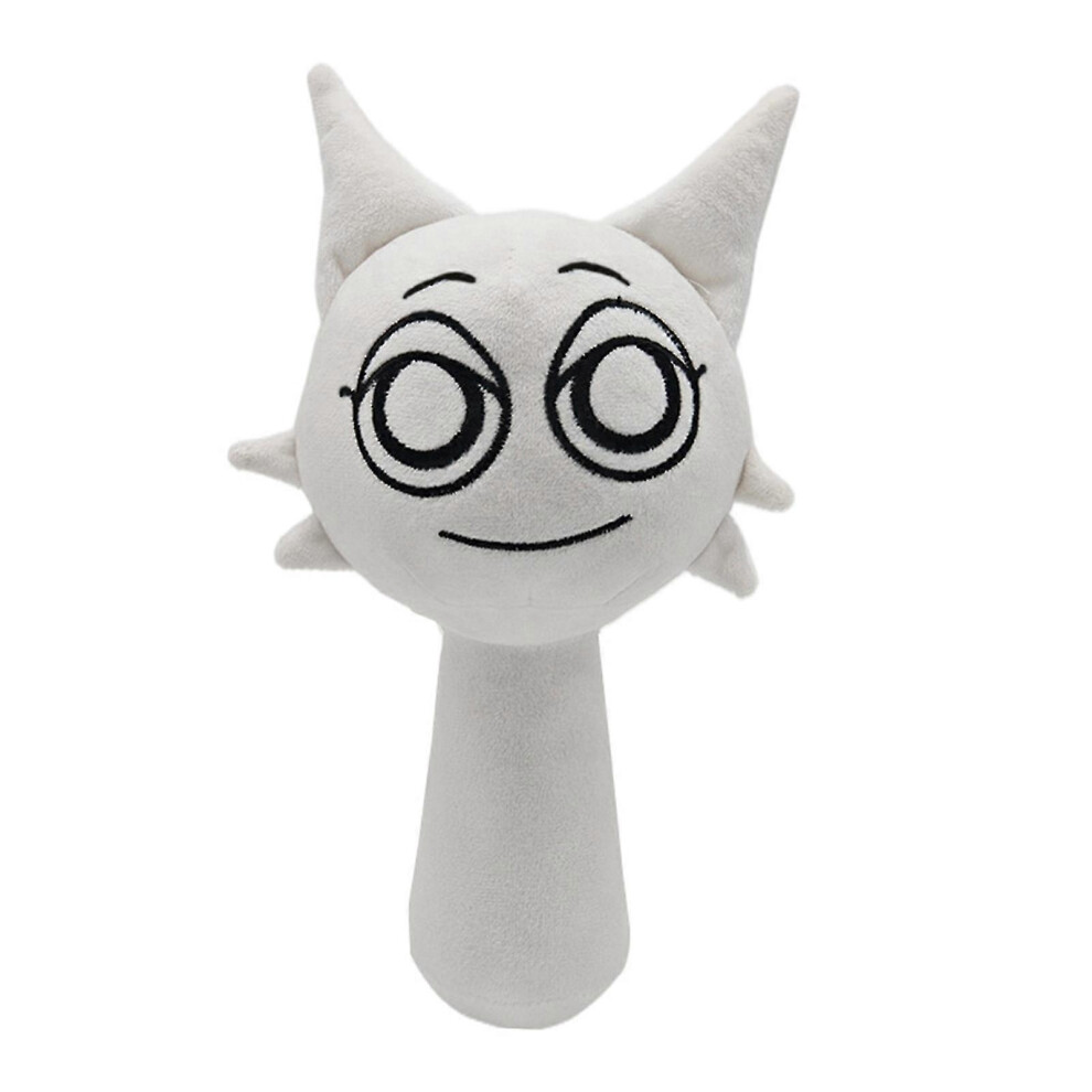(White) Cute Sprunki Plushies For Kids Adorable Animal Stuffed Doll For Kids Adult White