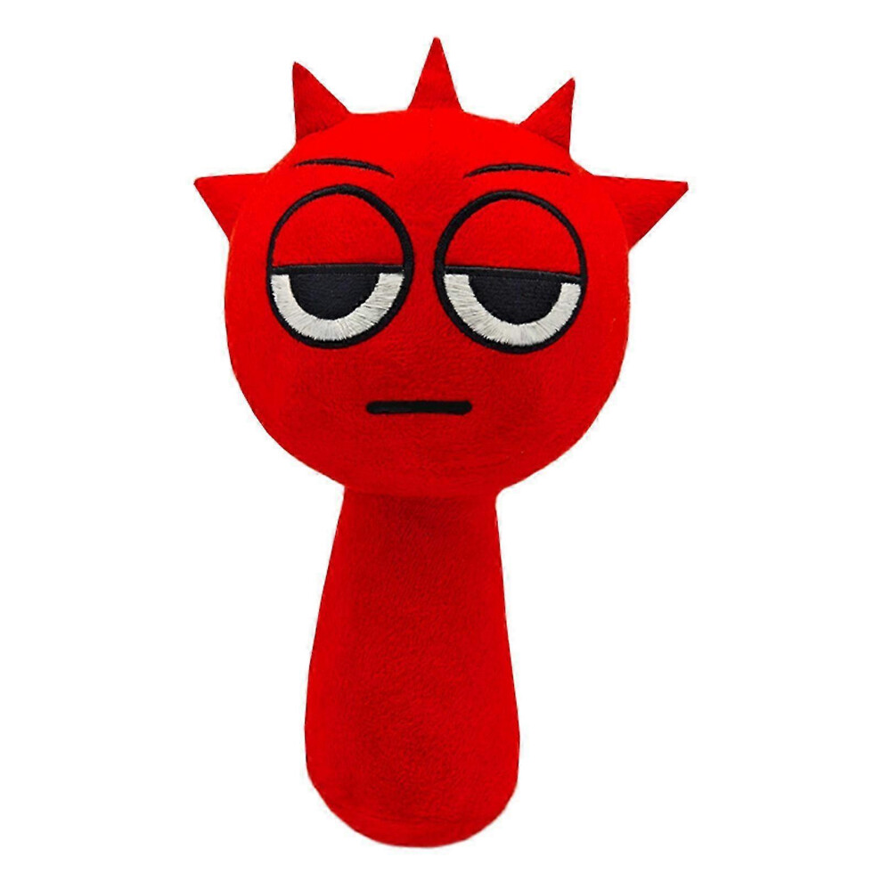 (Red) Cute Sprunki Plushies For Kids Adorable Animal Stuffed Doll For Kids Adult Red