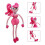 Mommy Long Legs Plush Doll Pink 63cm 1
