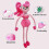 Mommy Long Legs Plush Doll Pink 63cm 2