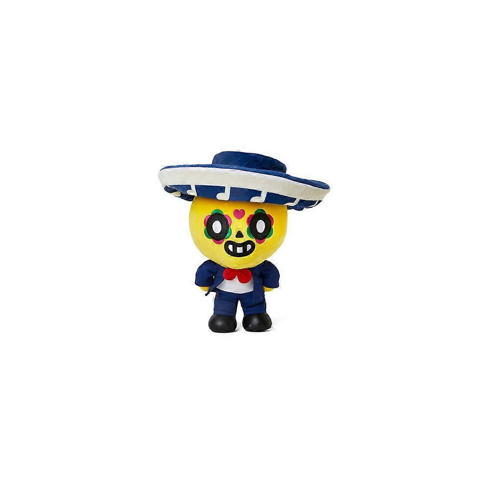 (17-25cm, pike) Suitable for Cartoon Brawl Spike Doll Plush Leon Doll Hero Toy Hand Figure Game Gift
