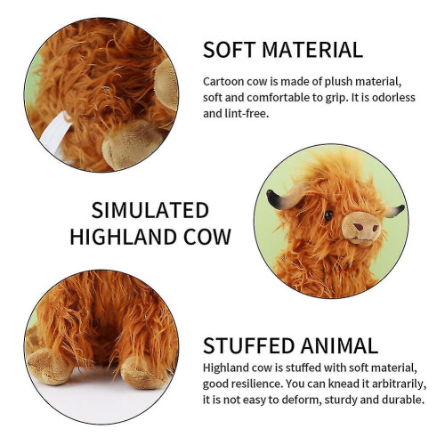 "12" "Long haired highland cows, large long haired animals" 2