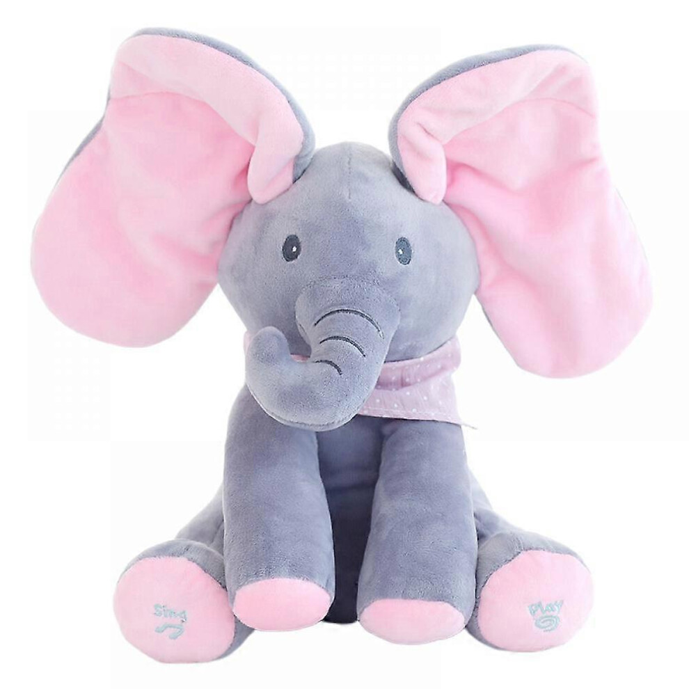 SSRGV Baby Animated Plush Adorable Elephant Stuffed Animal Toy 12in