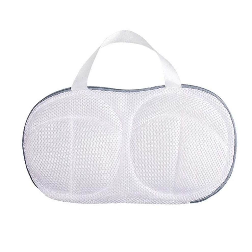 (gray) 1pc Bra Laundry Bag Special Bra Cover For Household Washing Machine Anti-deformation Underwear Washing Bag