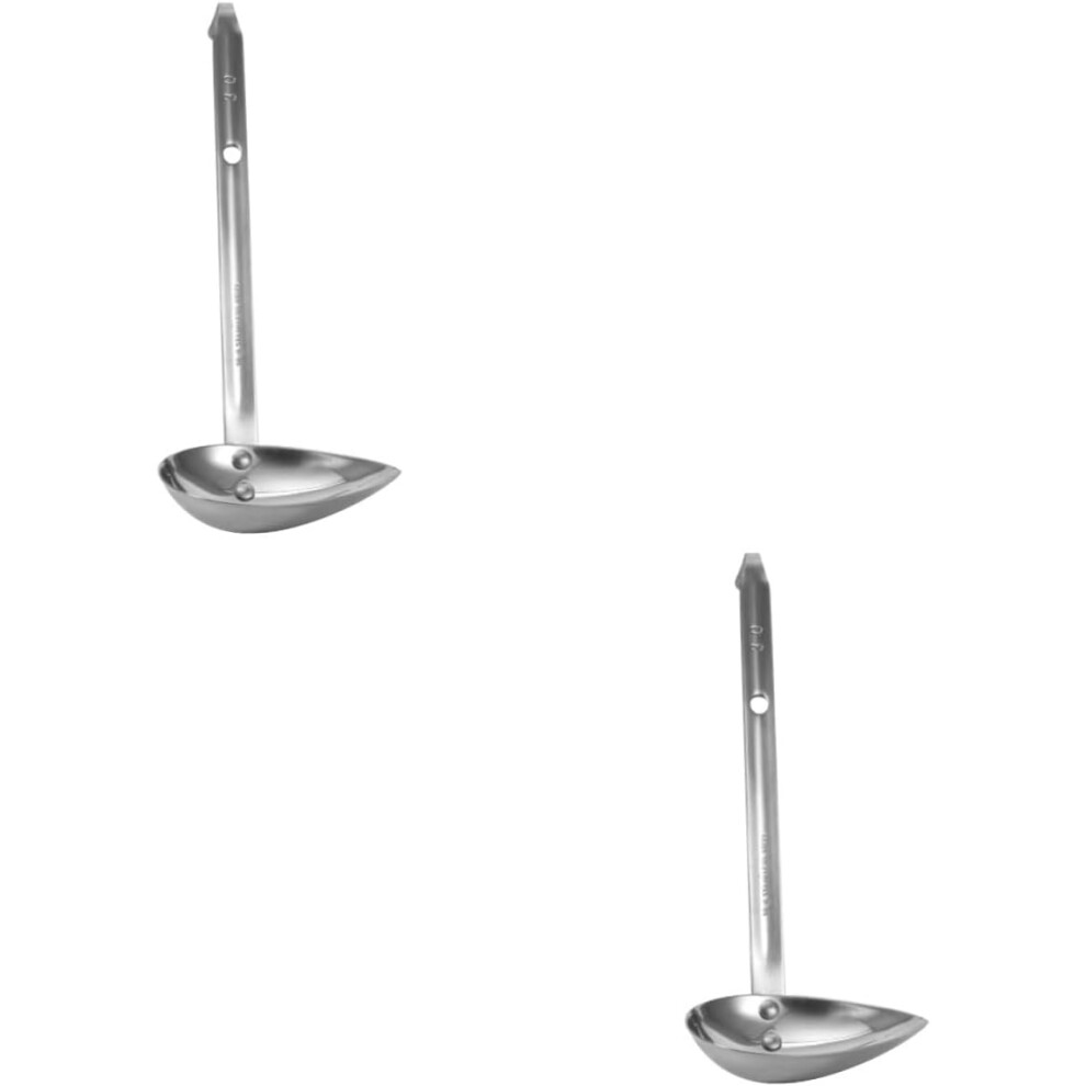 2 Cucchiai Per Salsa, Disegno Dello Chef, Disegno Culinario Dello Chef, Cucchiaio Per Impiattare, Arte Dello Chef