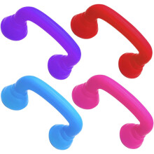 4 pezzi di telefono giocattolo per bambini, giochi di logopedia e strumenti di lettura per la decorazione della scrivania dell'aula dei bambini