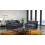 TEXAS 3+2 SOFA SET BLACK FAUX LEATHER 2