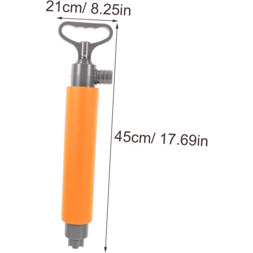 HASSEN Pompa Di Sentina Manuale Portatile - Per Kayak, Canoa E Piccole Barche, Tubo Lungo, Compatta, Per Emergenze E Campeggio