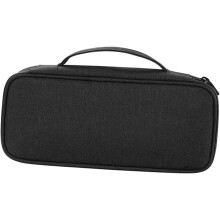 Organizzatori da viaggio eleganti e pratici, borsa portaoggetti elettronica per organizer per cavi, nera