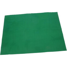 Tovaglia da biliardo in feltro per tavolo da biliardo, 1,55 m di larghezza, 1 m di lunghezza, bifacciale, verde/nero, facile da pulire