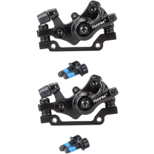 2 set di kit per freni a disco in lega di alluminio per l'aggiornamento universale della bicicletta, accessori per freni per bici durevoli
