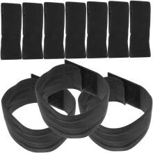 Fascia da lutto per lo sport, 15 pezzi, fascia da braccio elastica da capitano di calcio, fascia da lutto nera e fascia da braccio di rispetto
