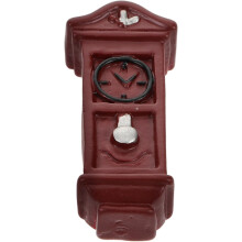 Orologio da parete Micro Paesaggio Decorazione Vintage Mini Accessori per Bambole Accessori per Casa delle Bambole Orologio da Appendere in Miniatura