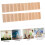 2 pezzi di scale simulate in legno, decorazioni per mobili in miniatura delicate 4