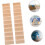 2 pezzi di scale simulate in legno, decorazioni per mobili in miniatura delicate 7