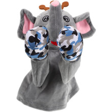 Marionetta interattiva con suono animale, giocattolo per feste per bambini, marionetta creativa per raccontare storie