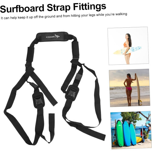 1 cinghia per il trasporto di tavole da paddleboard, per surf e kayak, resistente. 1