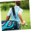 Zaino a tracolla multifunzionale per sacca da golf, blu, elegante e confortevole 5