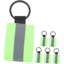 Etichette riflettenti lucide, etichette riflettenti con cerniera, etichette riflettenti per portachiavi, catarifrangenti di sicurezza
