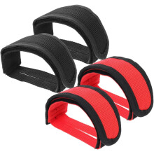 Cinghie per pedali in nylon, cinghie per pedali per bici da esercizio, cinghie per bicicletta, fasce di fissaggio per bici, accessori per bici