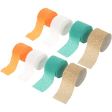 Decorazioni in carta crespa colorata da 25 m/rotolo, festoni di carta crespa per matrimoni, accessori per feste