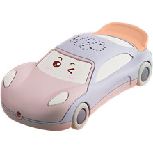 1 macchina per storie con musica e luci a forma di auto dei cartoni animati per ragazzi e ragazze, telefono finto multifunzionale