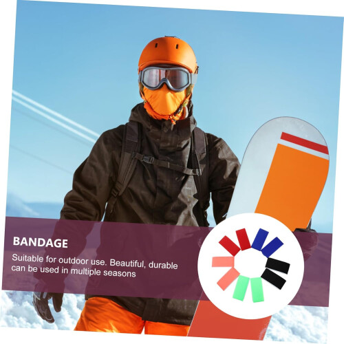 Cinghie da sci, borse per scarponi da sci, fermagli per freni da sci, occhiali da sci, bastoncini da sci, neve 1
