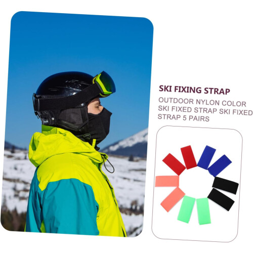 Cinghie da sci, borse per scarponi da sci, fermagli per freni da sci, occhiali da sci, bastoncini da sci, neve 2