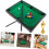 Mini tavolo da biliardo interattivo con set da biliardo con palline e stecca 8