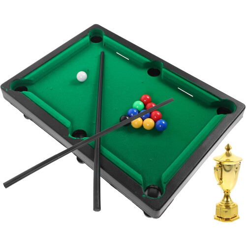 Mini tavolo da biliardo interattivo con set da biliardo con palline e stecca
