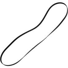Cinghia di ricambio in gomma per giradischi, 49 cm