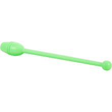 Bastone per ginnastica ritmica 34 cm verde, barra per ginnastica artistica, bastone per allenamento in resina, bastone per fitness multiuso