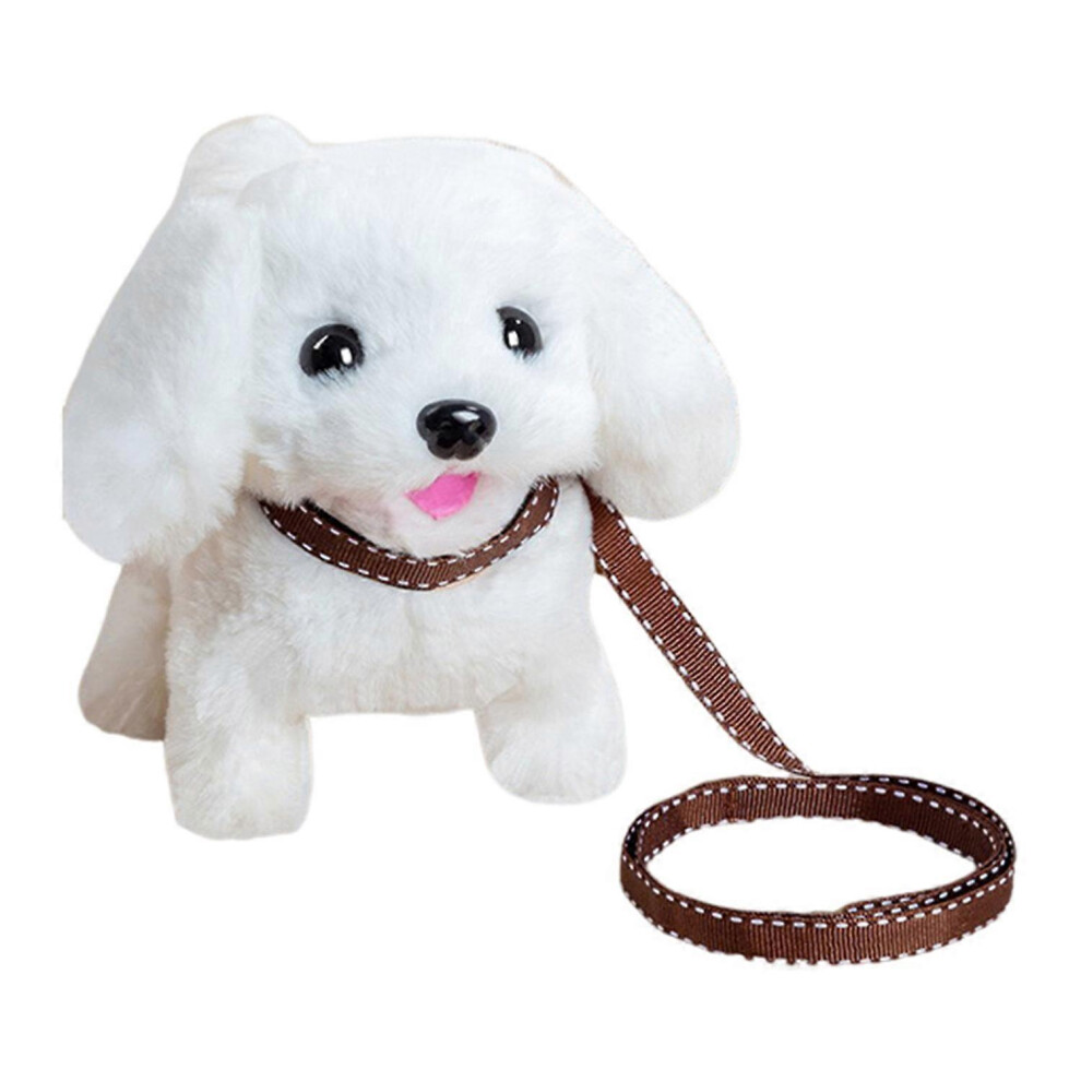 (Battery C) Interactive Puppy Toy Electronic Toy Dog with Walking Barking Wagging Tail Talking Robotic